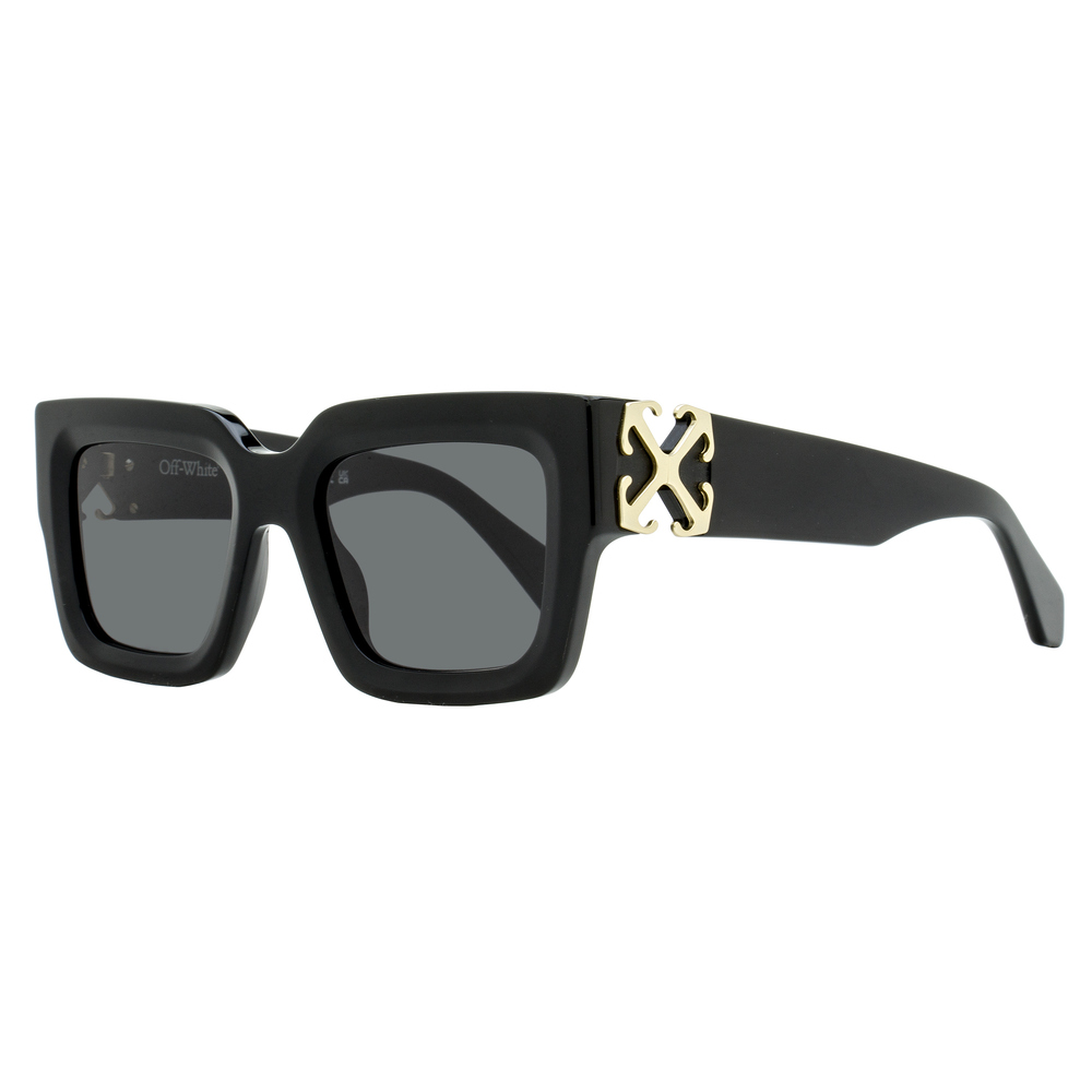 Off-White Square Mystic Sunglasses OERI14D 1007 Black 52mm